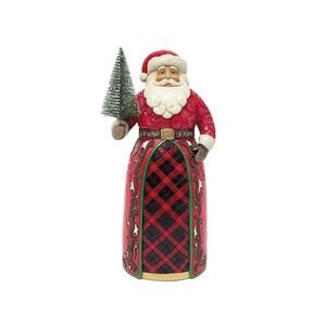 NIB! Enesco Jim Shore Heartwood Creek Macy's Exclusive Santa Christmas Figurine